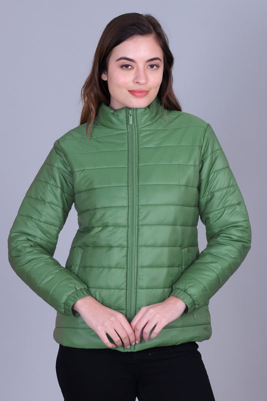 Women's Winter Puffer Jacket – Quilted, Warm & Windproof Coat
