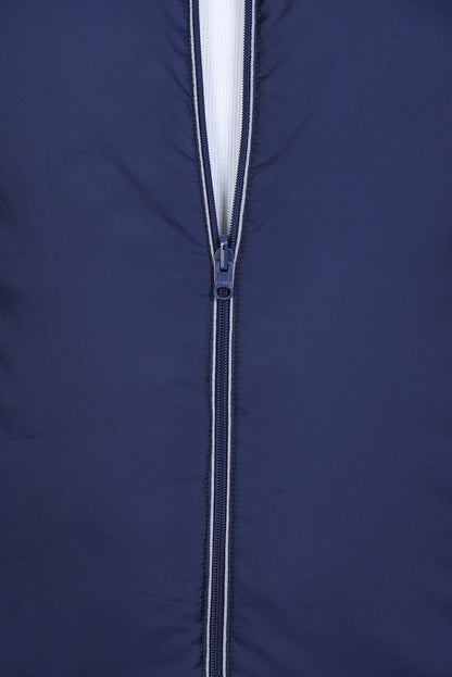 Men Winter Sleeveless Puffer Zipper Jacket