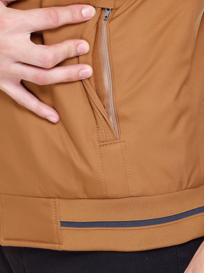 NAVY Imported Fabric ZIPPER MEN Bomber Jacket Reversible Full Sleeve